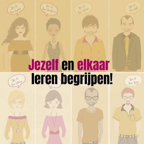 Flyer De 4 Temperamenten – 2-daagse training voor stellen, jezelf en elkaar echt begrijpen